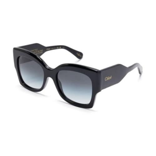 Ch0252S 001 Sunglasses Chloé , Black , Dames