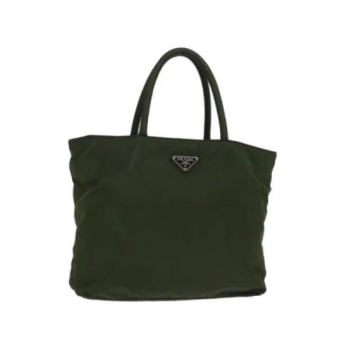 Pre-owned Nylon prada-bags Prada Vintage , Green , Dames