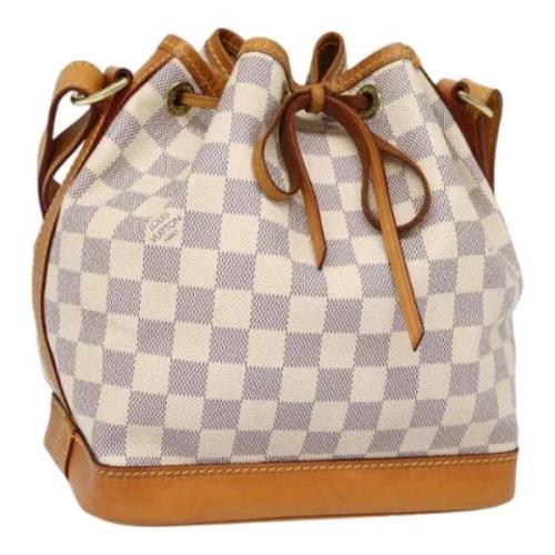 Pre-owned Canvas louis-vuitton-bags Louis Vuitton Vintage , White , Da...