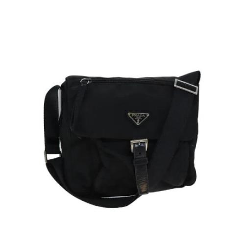 Pre-owned Nylon prada-bags Prada Vintage , Black , Dames