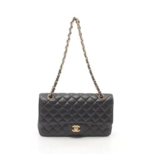 Pre-owned Canvas chanel-bags Chanel Vintage , Black , Dames