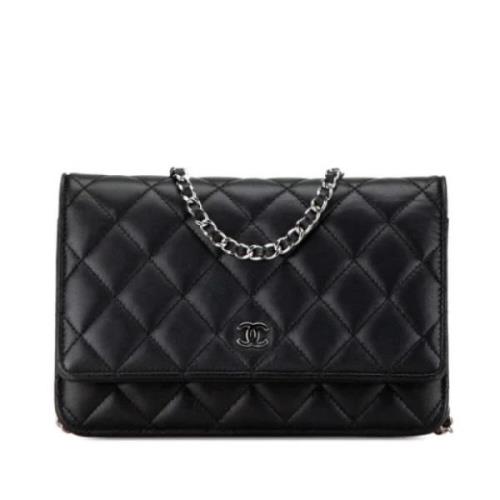 Pre-owned Fabric chanel-bags Chanel Vintage , Black , Dames