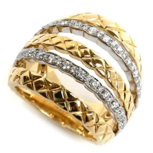 Pre-owned Yellow Gold chanel-jewelry Chanel Vintage , Yellow , Dames