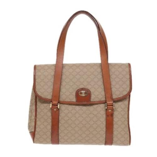 Pre-owned Canvas celine-bags Celine Vintage , Brown , Dames