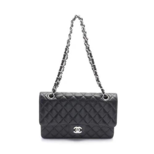 Pre-owned Canvas chanel-bags Chanel Vintage , Black , Dames