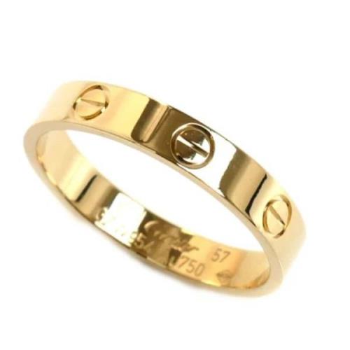 Pre-owned Yellow Gold rings Cartier Vintage , Yellow , Dames