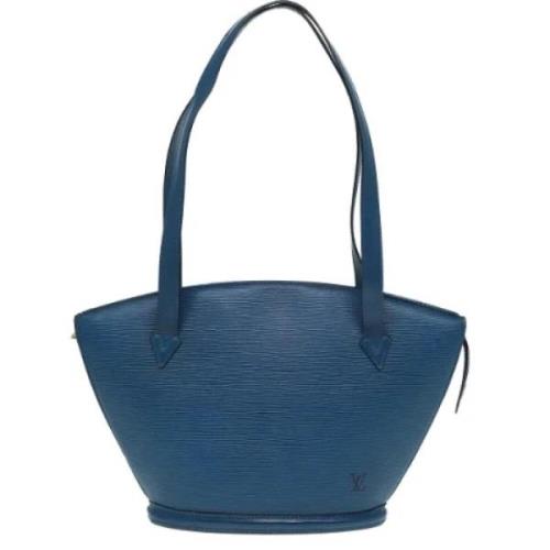 Pre-owned Leather louis-vuitton-bags Louis Vuitton Vintage , Blue , Da...