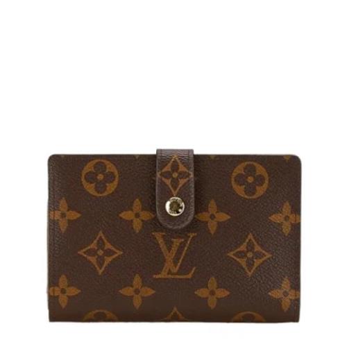 Pre-owned Leather wallets Louis Vuitton Vintage , Brown , Dames