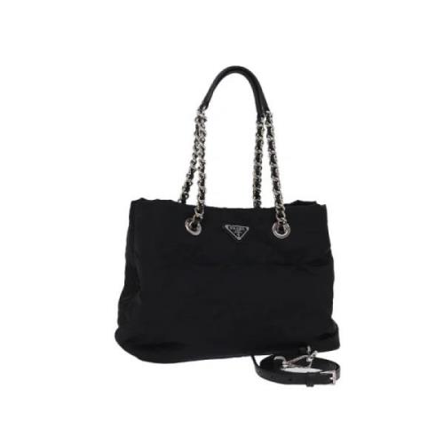 Pre-owned Nylon prada-bags Prada Vintage , Black , Dames