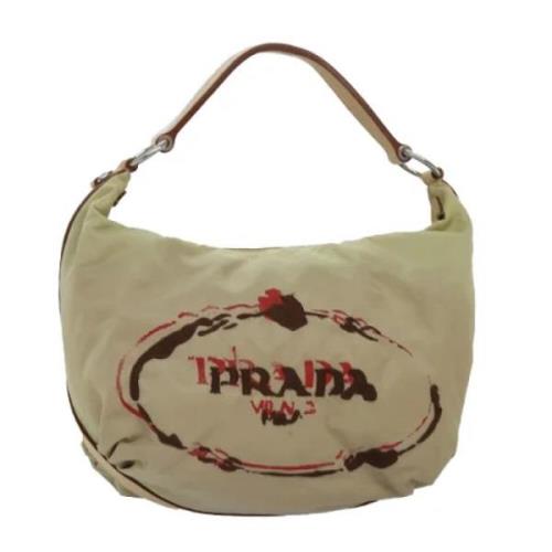 Pre-owned Nylon prada-bags Prada Vintage , Beige , Dames