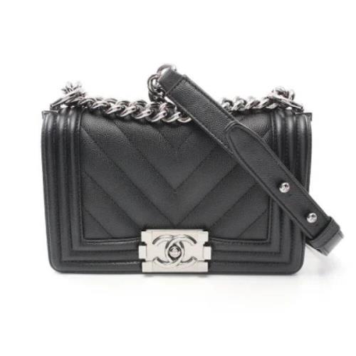 Pre-owned Fabric chanel-bags Chanel Vintage , Black , Dames