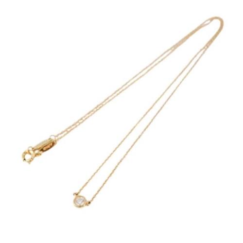 Pre-owned Rose Gold necklaces Tiffany & Co. Pre-owned , Yellow , Dames