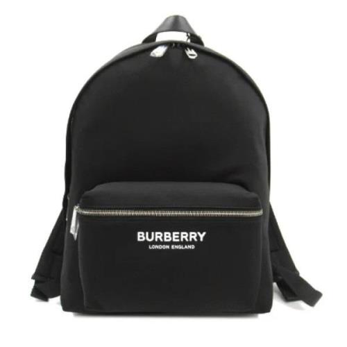 Pre-owned Nylon backpacks Burberry Vintage , Black , Dames