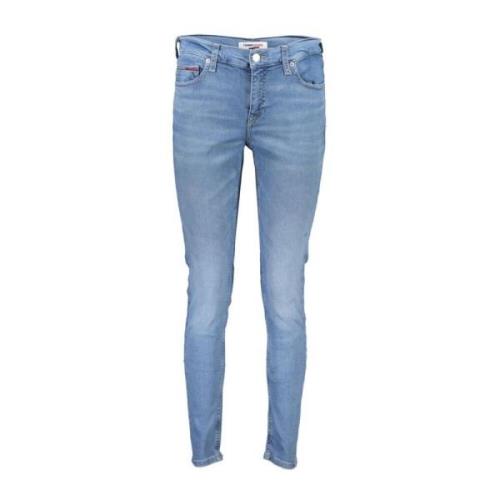 Nora Skinny Gewassen Effect Jeans Tommy Hilfiger , Blue , Dames