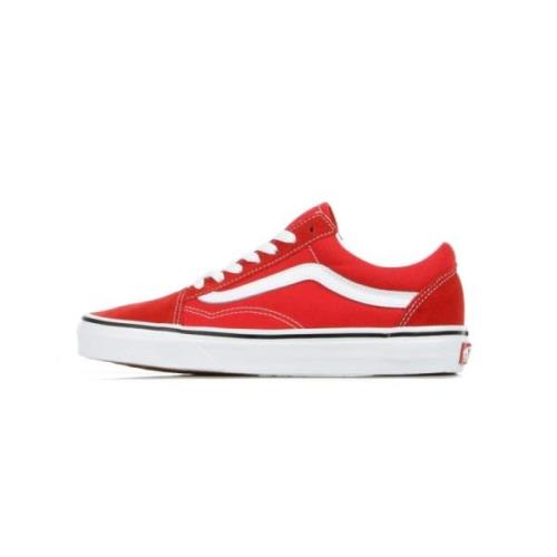 Racing Red Lage Sneakers Vans , Red , Heren