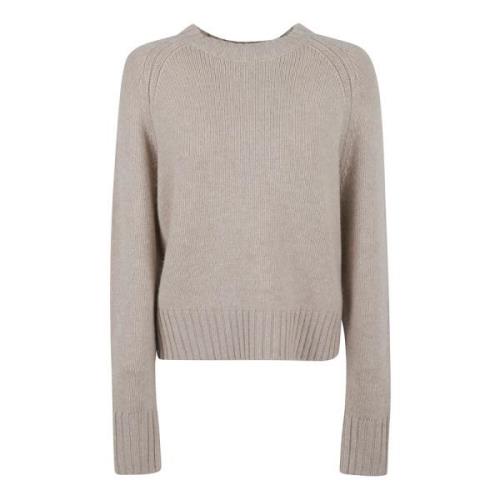 Marmer Mel Sweatshirt voor Vrouwen Allude , Brown , Dames