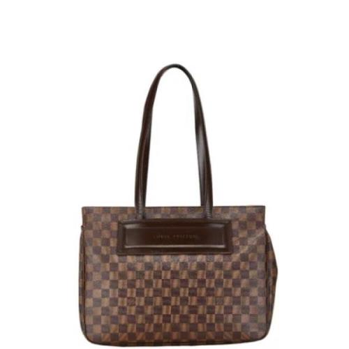 Pre-owned Leather louis-vuitton-bags Louis Vuitton Vintage , Brown , D...