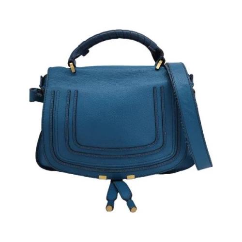 Pre-owned Leather handbags Chloé Pre-owned , Blue , Dames