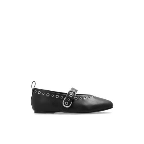 Ballerina's Spire Mary Jane Grommets Rag & Bone , Black , Dames