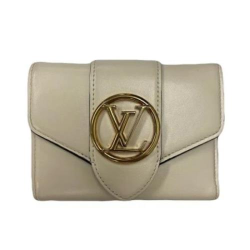 Pre-owned Fabric wallets Louis Vuitton Vintage , Blue , Dames