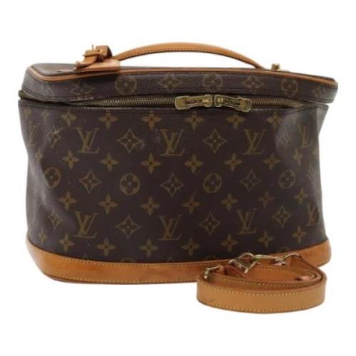 Pre-owned Canvas louis-vuitton-bags Louis Vuitton Vintage , Brown , Da...