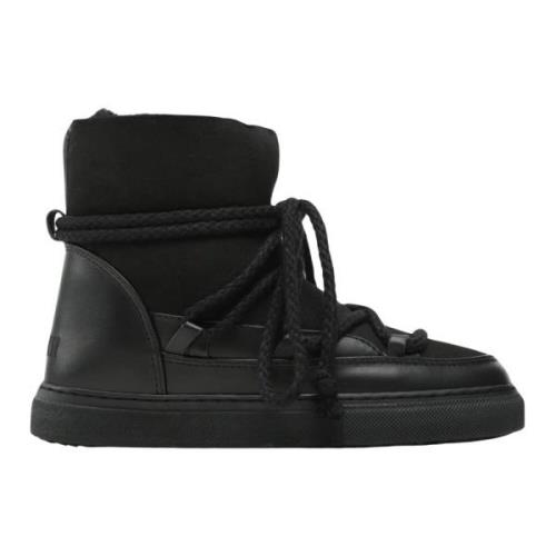 Klassieke Sneaker - Functioneel en Stijlvol Inuikii , Black , Dames