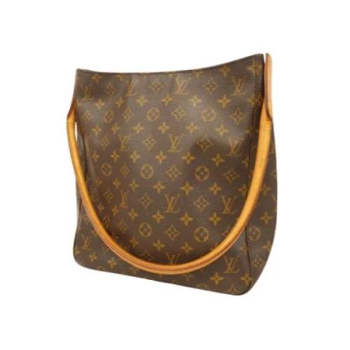 Pre-owned Canvas louis-vuitton-bags Louis Vuitton Vintage , Brown , Da...