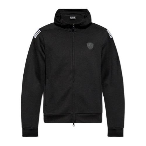 Hoodie Emporio Armani EA7 , Black , Heren