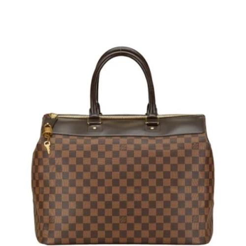 Pre-owned Canvas louis-vuitton-bags Louis Vuitton Vintage , Brown , Da...