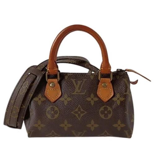 Pre-owned Canvas louis-vuitton-bags Louis Vuitton Vintage , Brown , Da...