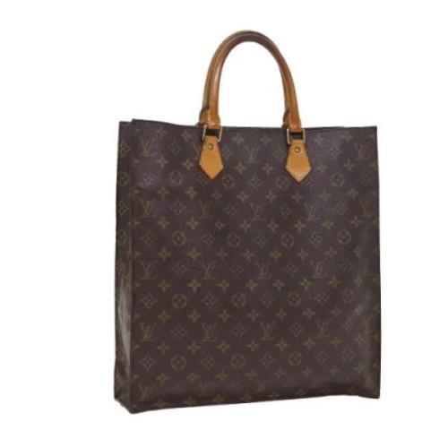 Pre-owned Canvas louis-vuitton-bags Louis Vuitton Vintage , Brown , Da...