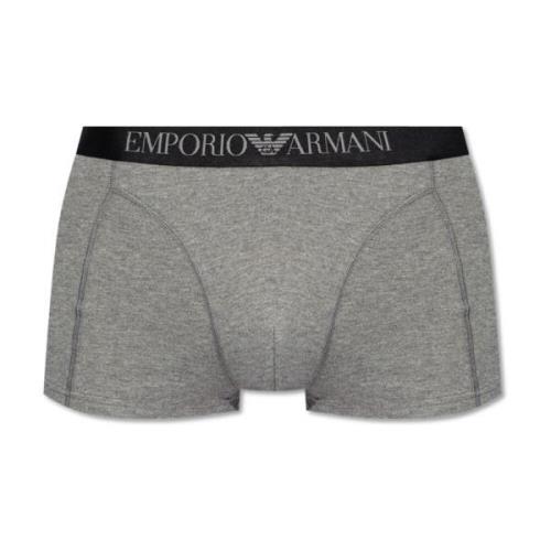 Katoenen boxershorts Emporio Armani , Gray , Heren