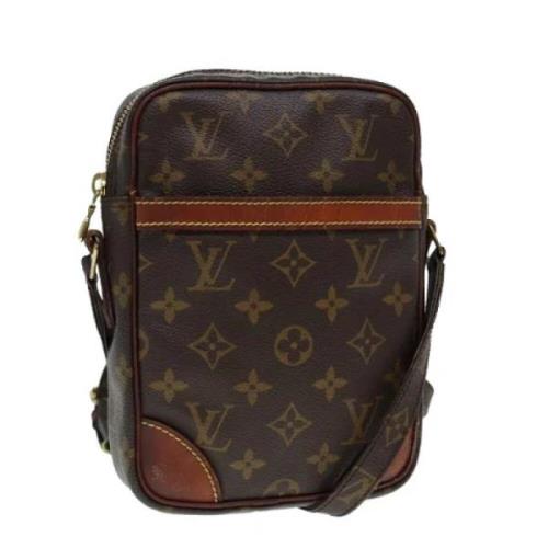 Pre-owned Canvas louis-vuitton-bags Louis Vuitton Vintage , Brown , Da...