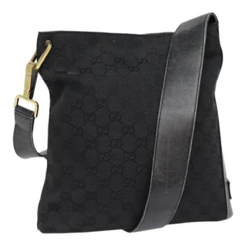 Pre-owned Canvas gucci-bags Gucci Vintage , Black , Dames