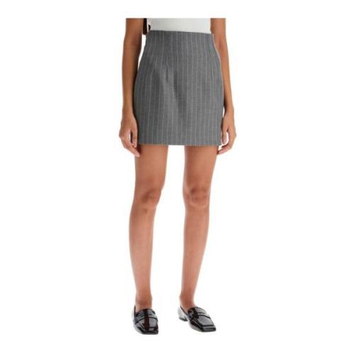 Gestreepte Shelby Mini Rok Andamane , Gray , Dames