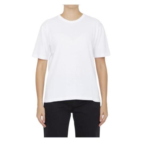 Tijdloze Elegantie Witte Tee Khaite , White , Dames