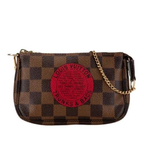 Pre-owned Canvas louis-vuitton-bags Louis Vuitton Vintage , Brown , Da...