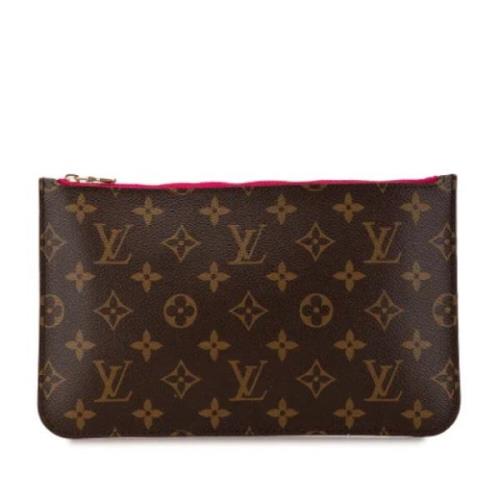 Pre-owned Canvas wallets Louis Vuitton Vintage , Brown , Dames