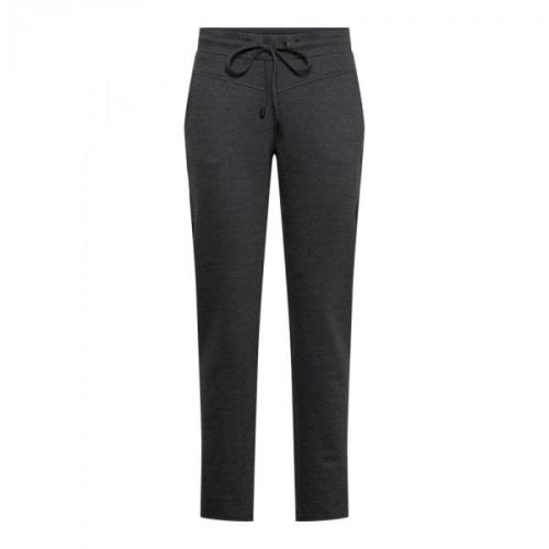 Grijze Penny Model Broek met Details &Co Woman , Gray , Dames