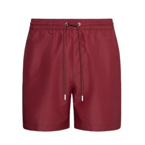 Rode zwemkleding trekkoord shorts Calvin Klein , Red , Heren