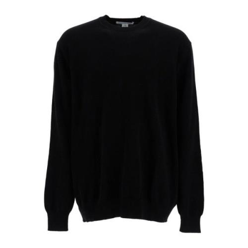 Wol Garen Pullover Sweater Comme des Garçons , Black , Heren