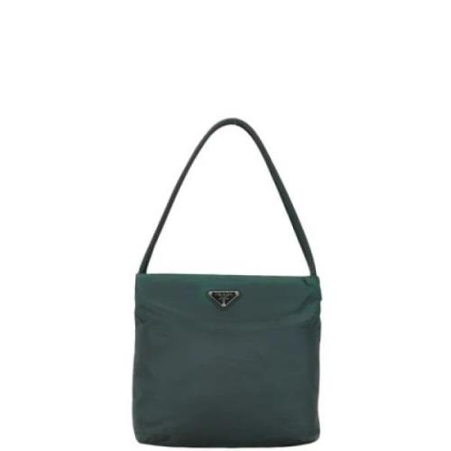 Pre-owned Nylon prada-bags Prada Vintage , Green , Dames