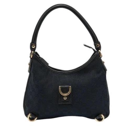 Pre-owned Leather gucci-bags Gucci Vintage , Black , Dames