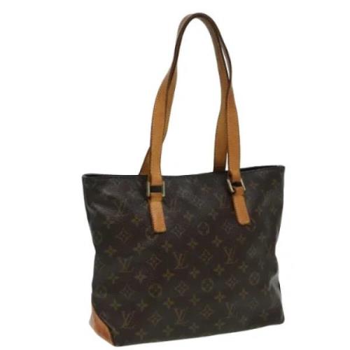 Pre-owned Canvas louis-vuitton-bags Louis Vuitton Vintage , Brown , Da...