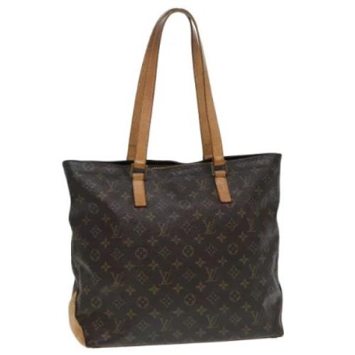 Pre-owned Canvas louis-vuitton-bags Louis Vuitton Vintage , Brown , Da...