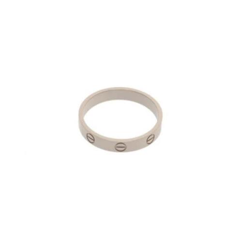 Pre-owned White Gold rings Cartier Vintage , Gray , Dames