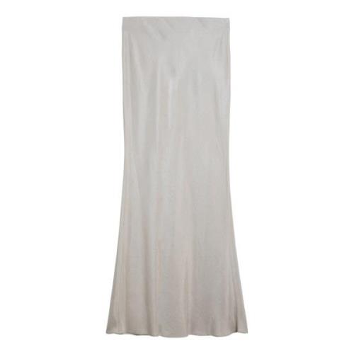 Lange rok in trendy stijl Max Mara Studio , Gray , Dames