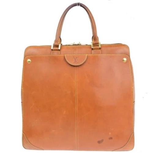 Pre-owned Leather louis-vuitton-bags Louis Vuitton Vintage , Brown , D...