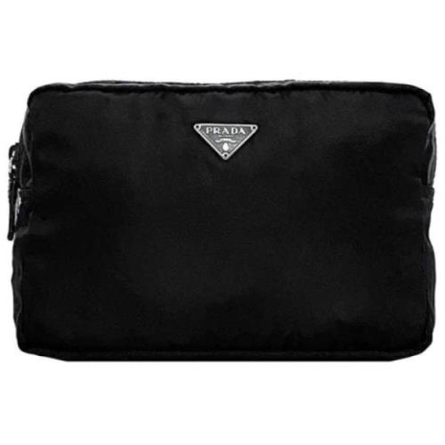 Pre-owned Leather prada-bags Prada Vintage , Black , Dames