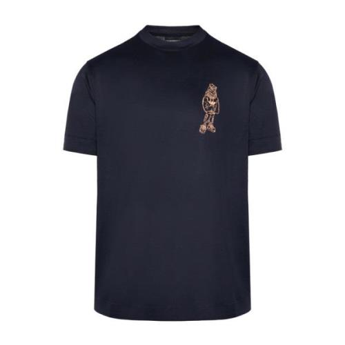 T-Shirts Emporio Armani , Blue , Heren